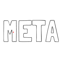 Pobarvana pobarvanka - Pobarvanka imena META