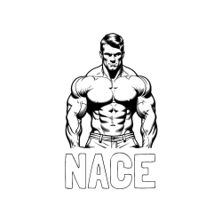 Pobarvana pobarvanka - Pobarvanka imena NACE in pobarvanka bodybuilder-ja