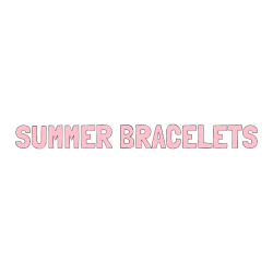 Pobarvana pobarvanka - Pobarvanka imena SUMMER BRACELETS