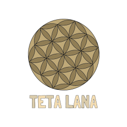 Pobarvana pobarvanka - Pobarvanka imena TETA LANA in mandale 2