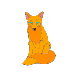 Pobarvana pobarvanka - Pobarvanka lisice