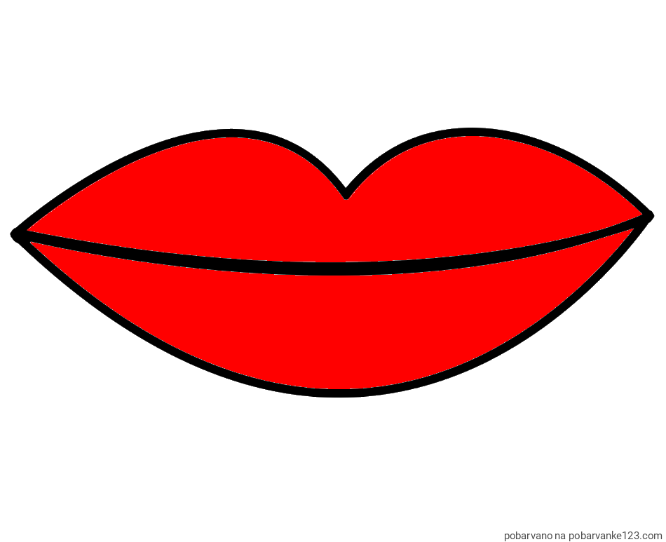 POBARVANA POBARVANKA - Pobarvanka ustnice