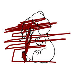 Pobarvana pobarvanka - Pobarvanka zabavnega slona