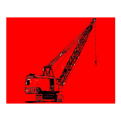 Pobarvana pobarvanka - Pobarvanka žerjava