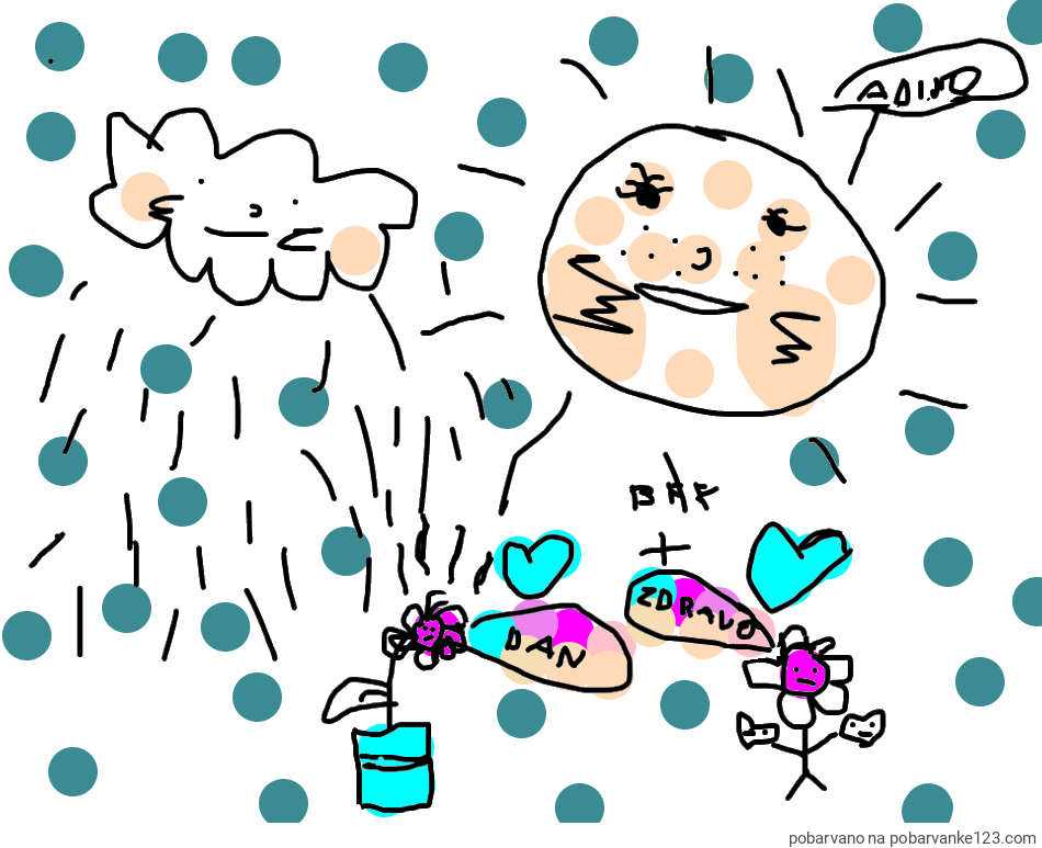 POBARVANA POBARVANKA - PRIJATELJSTVO