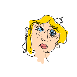 Pobarvana pobarvanka - princeska alizabeta