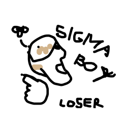 Pobarvana pobarvanka - sigma luzer