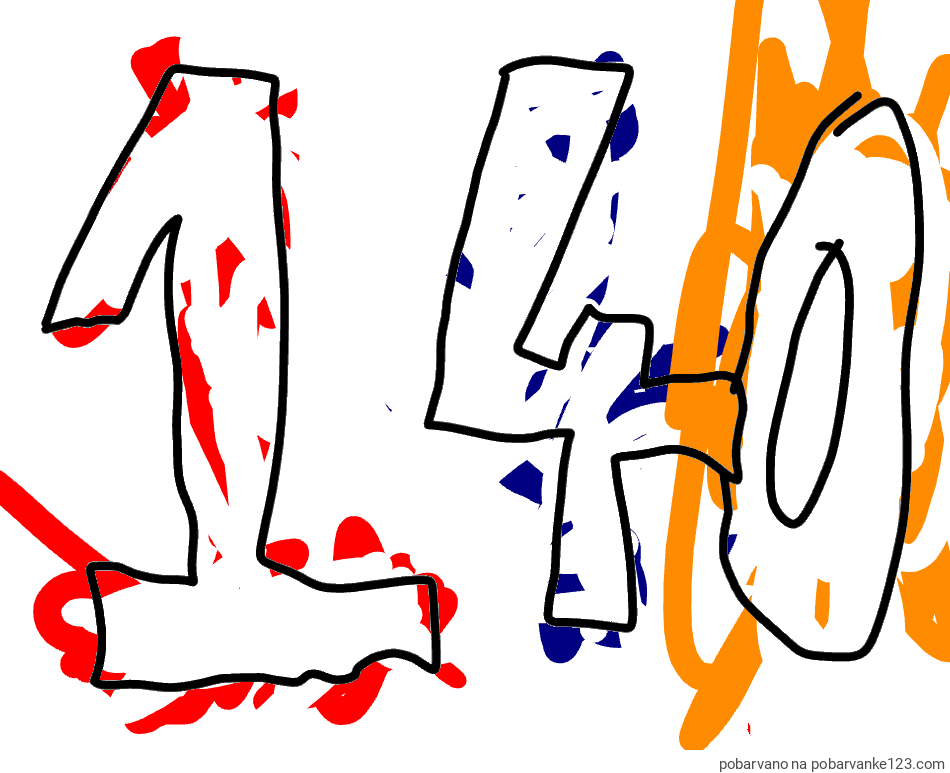 POBARVANA POBARVANKA - Stostjdeset