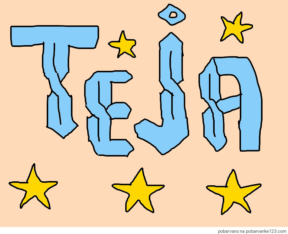 POBARVANA POBARVANKA - teja*