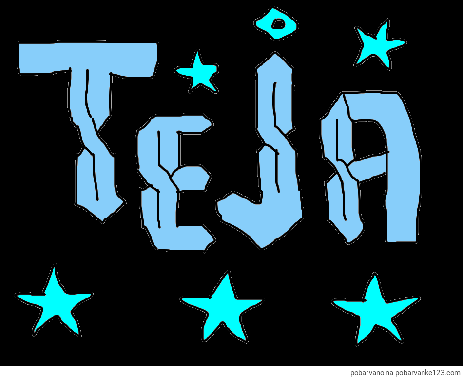 POBARVANA POBARVANKA - teja*