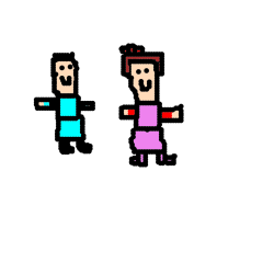 Pobarvana pobarvanka - žan & alina