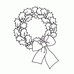 Pobarvanka adventni venček