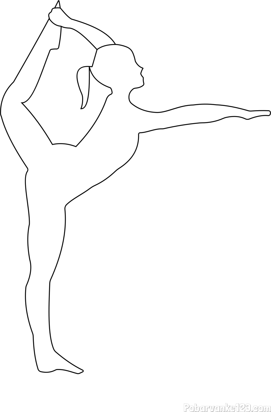 Pobarvanka baletke med ogrevanjem