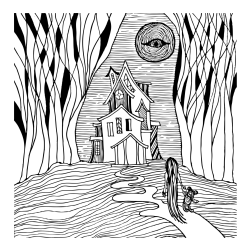 Pobarvanka čarobne hiše