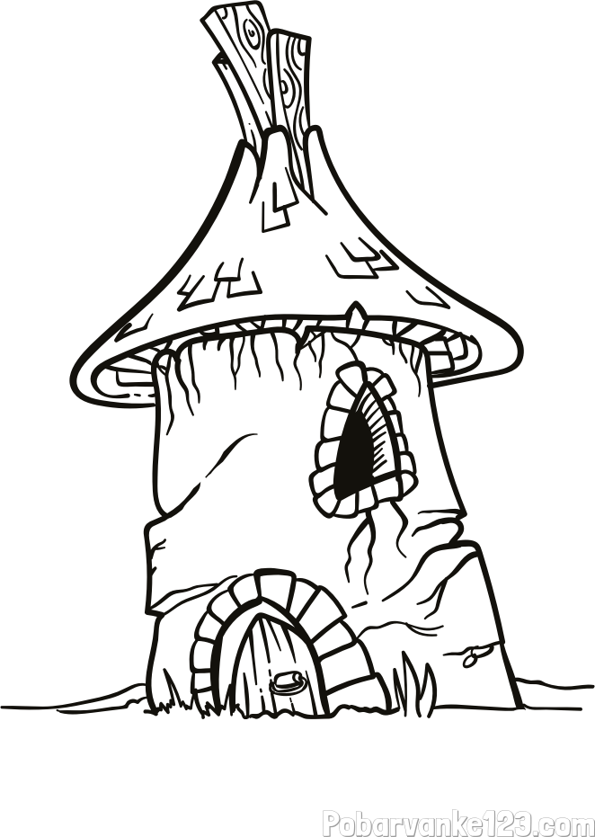 Pobarvanka grajskega stolpa