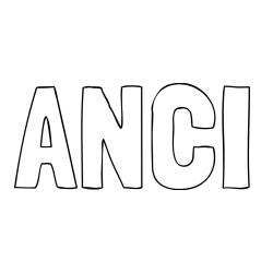 Online izdelana pobarvanka - Pobarvanka imena ANČI