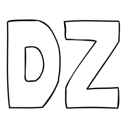 Online izdelana pobarvanka - Pobarvanka imena DŽ