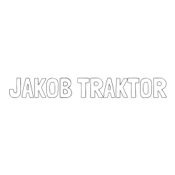 Online izdelana pobarvanka - Pobarvanka imena JAKOB TRAKTOR