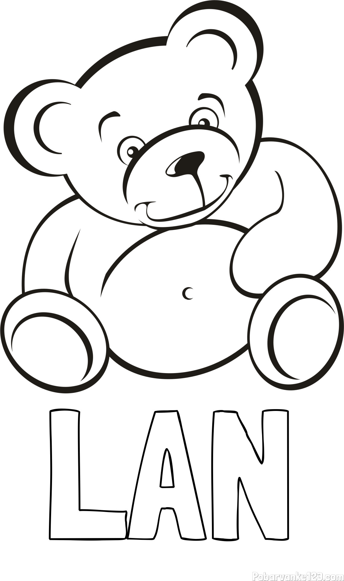 Pobarvanka imena LAN