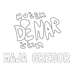 Online izdelana pobarvanka - Pobarvanka imena MAJA  GREGOR in pobarvanka Hočem denar 💲