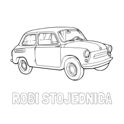 Online izdelana pobarvanka - Pobarvanka imena ROBI STOJEDNICA in pobarvanka fička