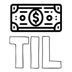 Online izdelana pobarvanka - Pobarvanka imena TIL in otroška pobarvanka bankovca