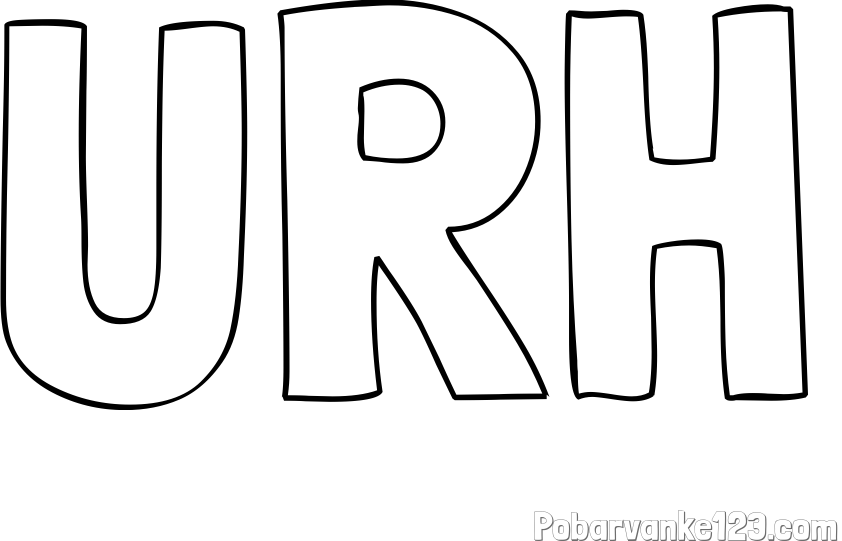 Pobarvanka imena URH