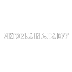 Online izdelana pobarvanka - Pobarvanka imena VIKTORIJA IN AJDA BFF
