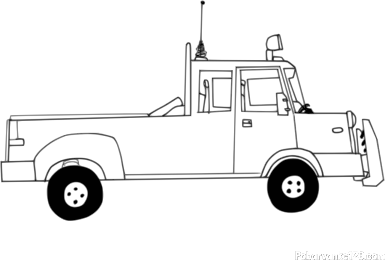 Pobarvanka kamiona (pick-up)
