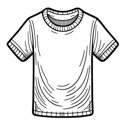 Pobarvanka kratke majice