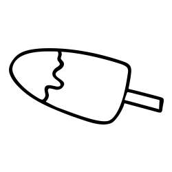 Pobarvanka lučke (sladoled na palčki)