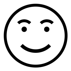 Pobarvanka nasmejanega smeška