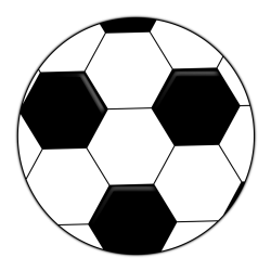 Pobarvanka nogometne žoge