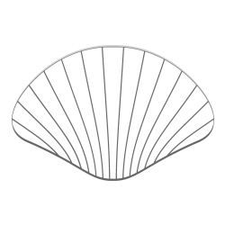 Pobarvanka preproste školjke