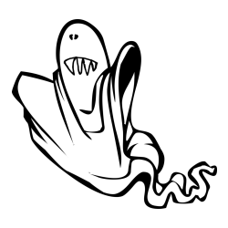 Pobarvanka strašnega duhca